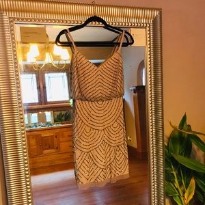 Adrianna Papell Sequin Mini Dress